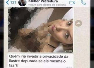 Parlamentar presta queixa contra secretário de estado por divulgar foto dela de camisola