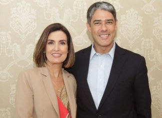 Reação e comentário de William Bonner em foto de Fátima Bernardes dá o que falar