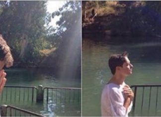 Rodrigo Faro foi batizado no Rio Jordão e foi hostilizado na web por evangélico