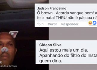 O Mano Brown ficou pistola com o filtro do Instagram durante um live e o pessoal adorou