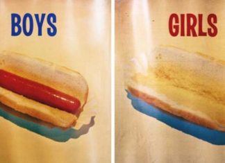 10 placas de banheiro bem humoradas que explicam a diferença entre masculino e feminino