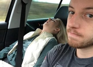 Este marido registrou o “sono” da esposa em todas as viagens e o resultado é hilário