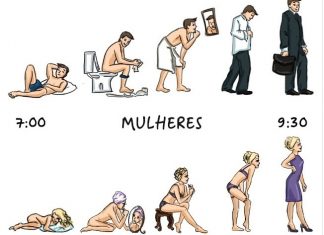 5 imagens mostram a diferença entre os homens e as mulheres