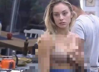 Monick tira a roupa em “A Fazenda” e detalhe explícito faz produção acionar o alarme