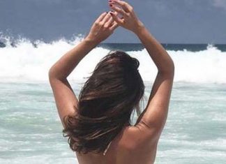 Paula Fernandes surge de biquíni fio-dental e mostra bumbum impressionante