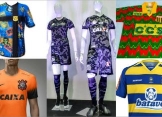 Bizarro! Site lista as camisas mais feias do futebol brasileiro