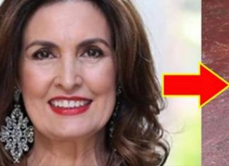 De biquíni, Fátima Bernardes aparece em piscina e reflexo entrega ‘corpão’