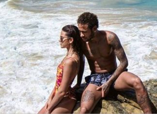 Neymar exibe tatuagem igual a de Bruna Marquezine e se declara para a atriz