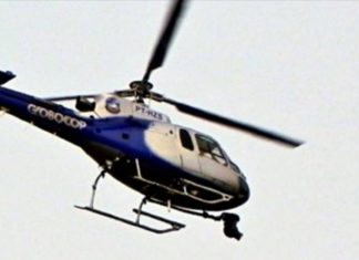 Globocop cai no mar ao vivo e terrível notícia com mortes choca o país
