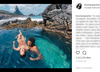 Após reatar namoro com Neymar, a atriz Bruna Marquezine disse em seu Instagram;