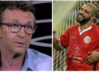 Craque Neto fala da volta de Adriano ao futebol e surpreende